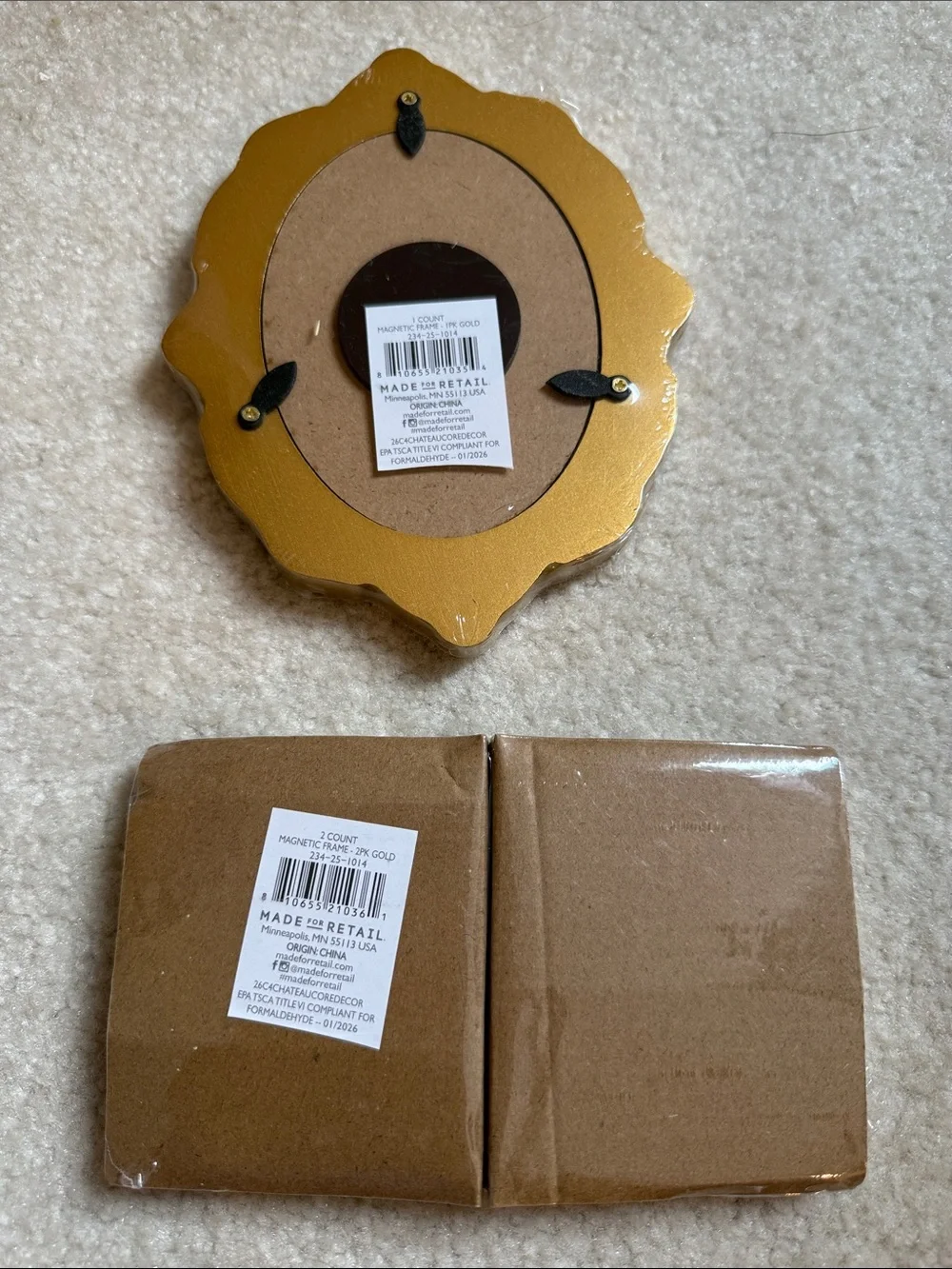 Gold Magnetic Frames, Target Bullseye Playground